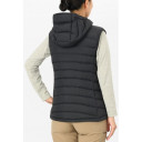 Veste W HIGHLAND Hooded Vest, izmērs: S, Black, 4548801945398 Mont-Bell