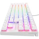 Genesis Klaviatūra THOR 303 NKG-2063, 87 taustiņi, RGB apgaismojums, USB-A, Outemu Peach Silent slēdži