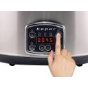 Beper Aeglane keetmine katel BC.510, 280 W, 4.5 l, 3 seadet, klaasist kaas, roostevaba teras