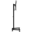 Sbox grīdas statīvs FS-622, 75x75-200x200, melns, +90&deg;/-90&deg;, 61.3x41.7x139.2cm, 13''-50'' (33-127cm), 20kg