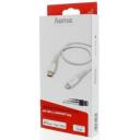 Hama USB kaabel 00183309, 150 cm, valge, USB-C, Lightning, 3 A, 480 MB/s