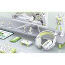 Onikuma X13 spēļu austiņas X13 White, 50mm, 32&Omega;, 105dB, 2m, USB, 3.5mm, omnidirekcionalais mikrofons