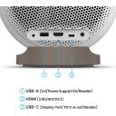 Benq Pārnēsāms projektors GV32 9H.R0K77.59E, 1920x1080, 500 ANSI lm, LED, 24 bitu krāsa, Wi-Fi, Bluetooth 5.0
