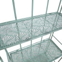 Plaukts MINT 60x32xH156cm, antīki zaļš 40086 Allit