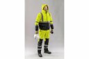 Предупредительная куртка OKER, HOGERT, HT5K244-2XL, утепленная, желтая, 2XL