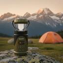 Hawk Pārnēsājams kloķa radio HWRDI430GN, FM/AM, Bluetooth, ārējā akumulatora funkcija, lukturis, SOS, 10W