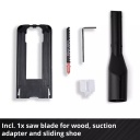 Bezvadu līmējo&scaron;ā zāģa TC-JS 18 Li - Solo, EINHELL 4321209, precīzai grie&scaron;anai, 18V, bez akumulatora un lādētāja.