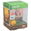 Paladone Minecraft Piglin ikooni valgus PP14431MCF, 12cm, 2xAAA, LED, plastmass, ei automaatne v&auml;ljal&uuml;litus
