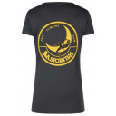 Krekls CLIMBING on the MOON T-Shirt W, izmērs: M, Carbon/Giallo, 8058428001224 LA SPORTIVA