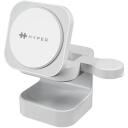 Hyper Bezvadu uzlādes statīvs HJ3320WHGL, 15W, 1x USB-C kabelis, 7x7x7.9cm, Qi2