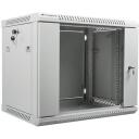 Lanberg Seinale kinnitatav rack 19'' 9U WF01-6409-10S, 600mm, 450mm, 512.35mm, 60kg, IP20, klaasuks, 2 ventilaatoriava