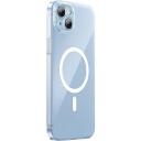 Baseus Crystal Series magnetkorpus iPhone 14 Plus ARSJ011102, 1.3mm, &uuml;hilduv juhtmevaba laadimisega, t&auml;is objektiivi kaitse