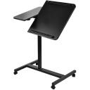 Maclean mobilais galda/laptop statīvs, melns, augstuma regulē&scaron;ana 59-89cm, max. 30kg, MC-121 B