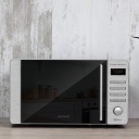 Freestanding microwave oven with 20 L capacity, 700 W power, and grill function ProClean 5120 Mirror Stainless Steel Cecotec