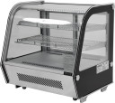 Apsildāms vitrīna 120L, YG-05025, YATO, sudraba krāsā, ar LED apgaismojumu un regulējamiem plauktiem