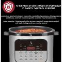 Beper Multivārāmie katli P101COS002, 6l, 1000W, 15 programmas, LED displejs, atliktais starts, nerūsējo&scaron;ais tērauds