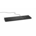 Dell Laidinė kompiuterio klaviatūra 580-ADHG, 12.7cm, 44.2cm, 2.44cm, USB, Membraninė, Estų, Atskiras skaitmeninis klaviatūra
