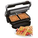 TEFAL | OptiGrill+ + Waffle plate set | GC716D12 | Electric Grill | 2000 W | Silver