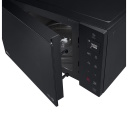 Premium brīvi stāvoša mikroviļņu krāsns ar grila funkciju 25 L ietilpību 1450 W jaudu un elegantu melnu korpusu MH6535GIS LG