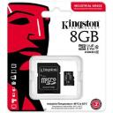 Kingston microSDHC kaart SDCIT2/8GB, 8 GB, UHS-I, 100 MB/s, A1, V30, U3, SD adapter, vigaste plokkide haldamine, tugev ECC mootor