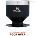 Filter kohvivalmistaja The Perfect-Brew Pour Over Classic, mattmust; 2809383030 STANLEY