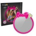 Manta Neona gaismas MASNL130PK, 5W, 2m kabelis, rozā, balts, spoguļa funkcija, spilgtuma kontrole, āķu stiprinājums