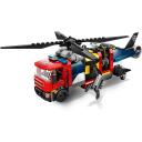Lego LEGO CITY 60462 Helikopters, ugunsdzēsēju auto un zemūdene, 874 elementu, 3 figūriņas