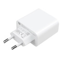 Universāls ātrās uzlādes adaptīvs lādētājs viedtālruņiem un planšetdatoriem 33 W USB-C PD un USB-A Balts BHR4996GL Xiaomi