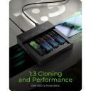 Raidsonic SSD dublētājs IB-4013MCL-C4, USB4, 16 Gbit/s, 4-Bays, NVMe M.2, LED panel