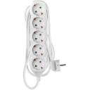 Emos Ilgintuvas P0523R, 3m, 5&times;2P+PE VOKI&Scaron;KAS, PVC, 3680W, vaikų apsauga