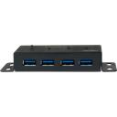 Logilink USB 3.0 mezgls UA0149, 4x USB 3.0, 5 Gbit/s, strāvas adapteris iekļauts, karstā pieslēg&scaron;ana