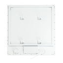 Infraraudonųjų veidrodinis &scaron;ildytuvas voniai su LED ap&scaron;vietimu ir WiFi valdymu sieninis 400W IP24 Sani Mirror LED 400 White Eurom