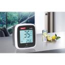 Uni-T A25D PM2.5 monitors, 0&ndash;500 &micro;g/m&sup3;, 1500 mAh, &plusmn;5%RH, akustiska un vizuāla trauksme, automātiskā kalibrācija