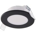 Emos LED prožektorius LORI ZV1164, 4,5 W, 345 lm, IP65, 110&deg;, 2700/4000 K, juodas, įmontuojamas