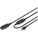 Digitus USB pikenduskaabel DA-73105, 10m, 5Gbps, aktiivne kaabel, LED oleku indikaator
