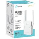 TP-LINK BE3600 kahetasandiline Wi-Fi 7 signaali tugevdamine | RE225BE | 802.11ax | 2882/688 Mbit/s | Ethernet LAN (RJ-45) pordid 1 | MU-MIMO Ei | ilma PoE | Antennit&uuml;&uuml;p V&auml;line