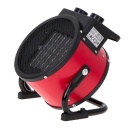 Efektīvs un kompakts keramiskais ventilatora pūtēja sildītājs 2400 W sarkans CR7743 Camry