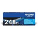 Brother tonera kasetne TN248XLC, 2300 lappuses, zila, 1 gab., augstas ietilpības, oriģināls