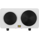 Adler Elektriline pliit AD 6520, 2500W, 2 keedutsooni, 185mm ja 155mm, 5 temperatuuri seadistust, teras