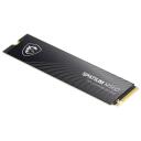 MSI SSD M.2 S78-440Q940-P83 2TB PCIe 5.0, 3D NAND, 10300 MB/s lugemine, 8700 MB/s kirjutamine, 1400000 IOPS kirjutamine