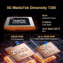 Blackview Active 12 Pro 5G защищённый планшет MediaTek Dimensity 7300 12GB RAM 256GB 11&Prime; FHD+ 90Hz IPS дисплей 108 MP основная камера 50 MP фронтальная встроенный проектор 120&Prime; 30000 mAh батарея Android 15 чёрный