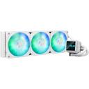 Asus Prime LC 360 ARGB White Edition protsessori AIO jahutus 90RC0102-B0EAY0, 40cm, 3 ventilaatorit, 2200 RPM, 75.7 cfm