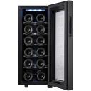 Adler joogikapp AD 8083, 33L, 12 pudelit, 50W, 26dB, 12-18&deg;C, 1 uks, must