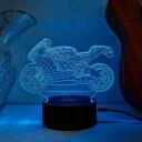 Manta Dekoratīvā lampa SNL120RGB, 5W, 15.6cm, 10cm, 15.7cm, 3xAA, 5V, 2m, 16 krāsas, tālvadība