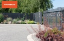 Профилированные металлические штакеты Polo PMx2 RAL7016 (матовый cерый антрацит) POLO_PMx2_RAL7016