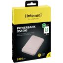 Intenso Power Bank 7313523 5000 mAh, Li-Poly, 1x USB-A, 1x USB-C, 2.1 A, roosa