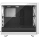 Fractal Design Datora Korpuss Meshify 2 Lite FD-C-MEL2A-04, EATX, Balta/Melna, 2xUSB 3.0, 4x2.5'', 2x3.5'', Stikla sānu panelis