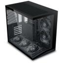 Lian Li Korpus O11 DYNAMIC MINI V2 FLOW G99.O11DMIV2FX.00, 423.6mm, 273.3mm, 391.95mm, 2x 120mm ventilaatorit, 4x 2.5" pesa