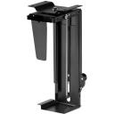 Digitus PC galda stiprinājums DA-90411, 30-51 cm, tērauds, melns, augstuma regulē&scaron;ana, platuma regulē&scaron;ana, 360&deg; rotācija