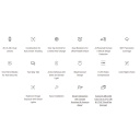 Ezviz H90 CS-H90-4MP-4MP Āra 4MP Duālo Lēcu Pan & Tilt 360/220 Wi-Fi Kamera MicroSD / Nakts Redze Balta